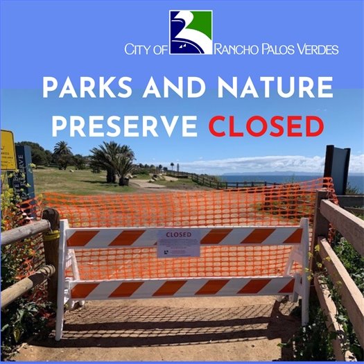 Parks and Nature Preserve Closed