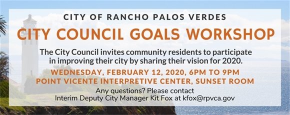 City Council Goals Workshop