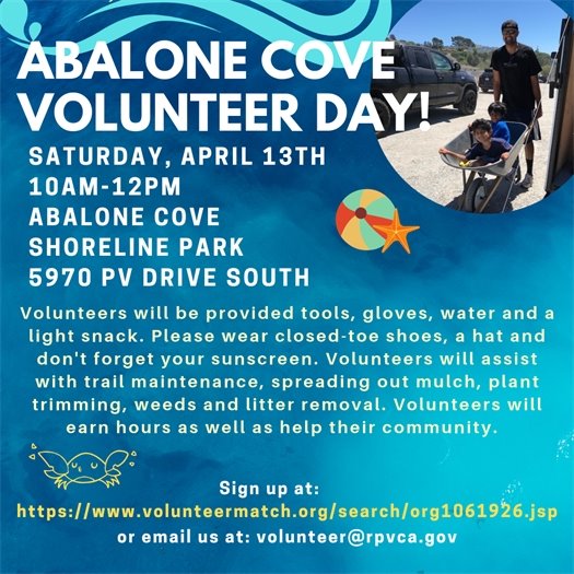 abalone cove volunteer day