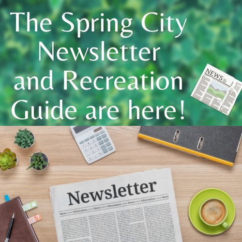 Spring 2022 City Newsletter and Recreation Guide 