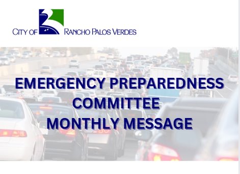 Emergency Preparedness Committee Monthly Message