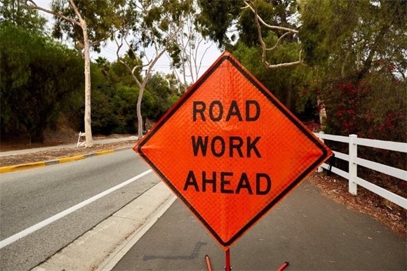 Roadwork Sign