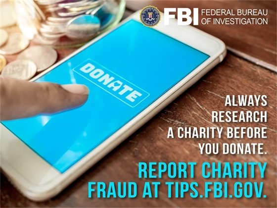 Beware of Charity Fraud