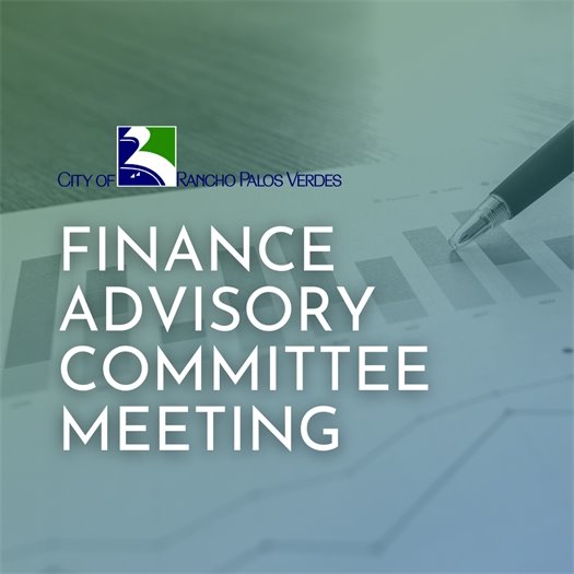 Finance Advisory Committee Meeting