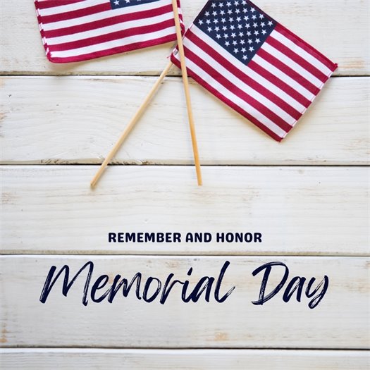 Memorial Day Reminders