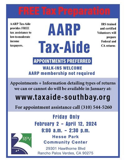 Tax Aide flyer (PDF)
