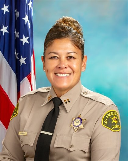 A headshot of newly named Lomita Sheriff's Station Capt. Kimberly Guerrero. Photo: Los Angeles County Sheriff's Department