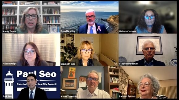 Candidates forum screenshot