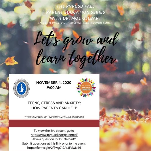 Fall Parent Education Series