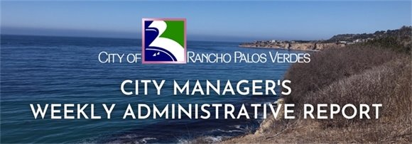 City Manager's Weekly Administrative Report