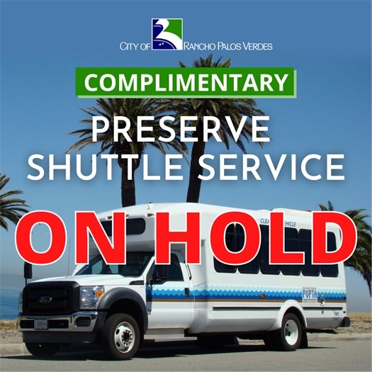 Shuttle Service on Hold