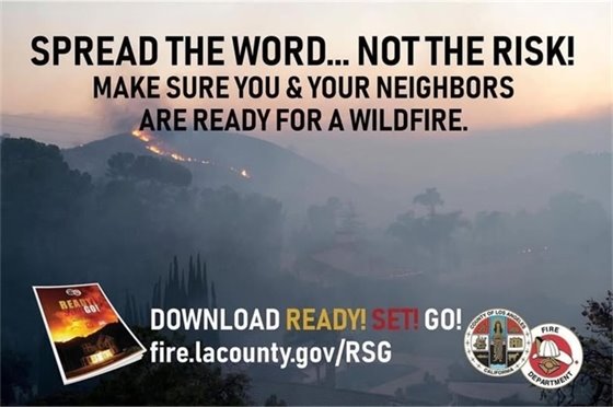 Download Ready! Set! Go! at fire.lacounty.gov/rsg