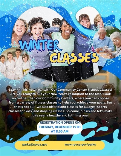 Winter Rec Classes