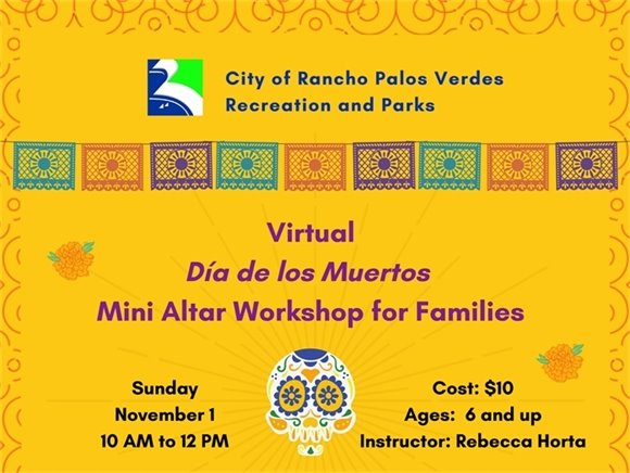 Día de los Muertos Mini Altar Workshop