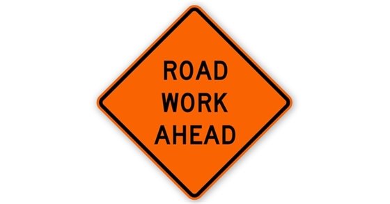 Roadwork Sign
