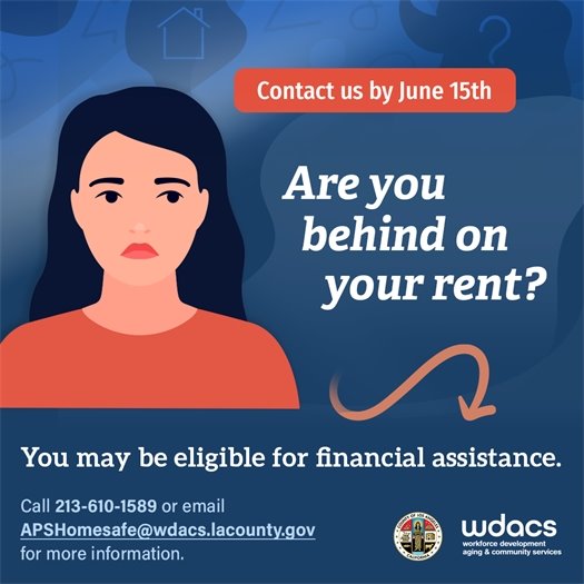 Are you behind on your rent?