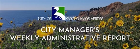 City Manager's Weekly Administrative Report
