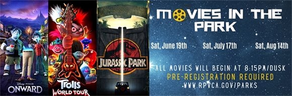 movies in the park 2021