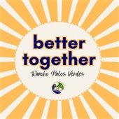 Sunburst graphic with RPV logo