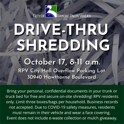 Drive-Thru Shredding