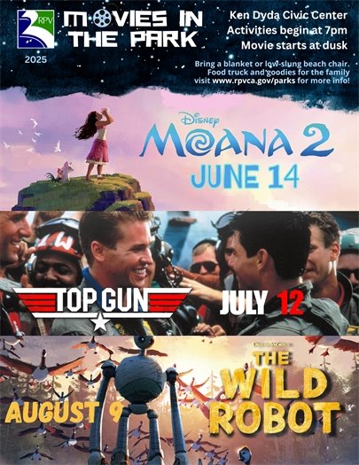 Movies in the Park 2025 