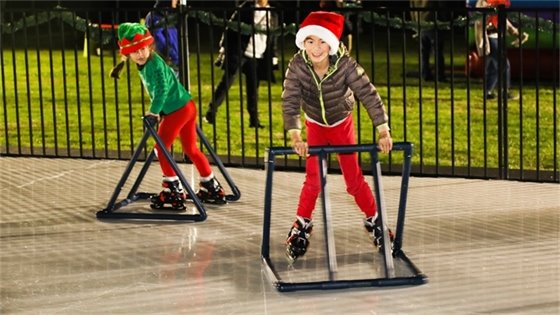 Skating in the Park KIDS SKATING 