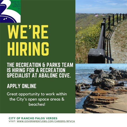 Recreation Specialist (Abalone Cove)