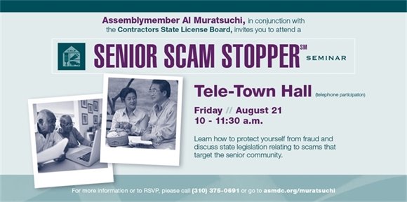 Senior Scam Stopper Tele-Town Hall