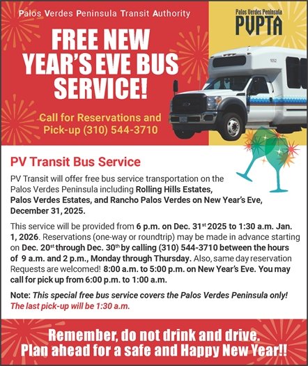 PV Transit New Year's Eve service flyer (PDF)