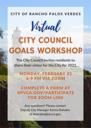 Virtual Goals Workshop Flyer