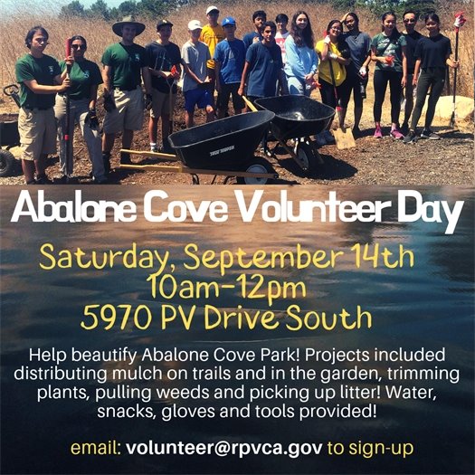 Abalone Cove Volunteer Event