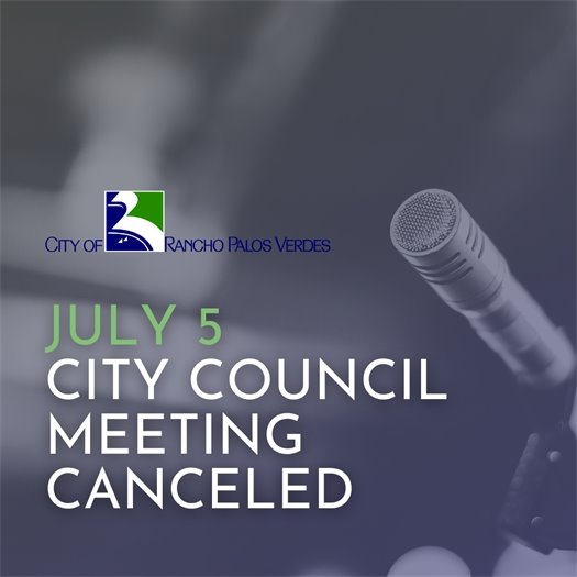 July 5 Meeting Canceled