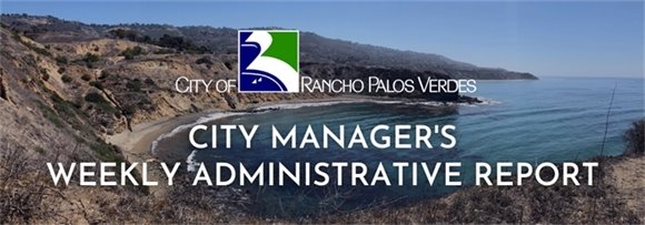 City Manager's Weekly Administrative Report