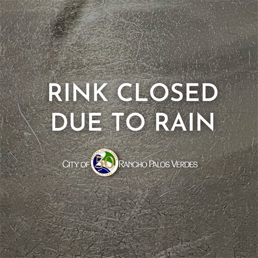 Rink closed due to rain graphic 