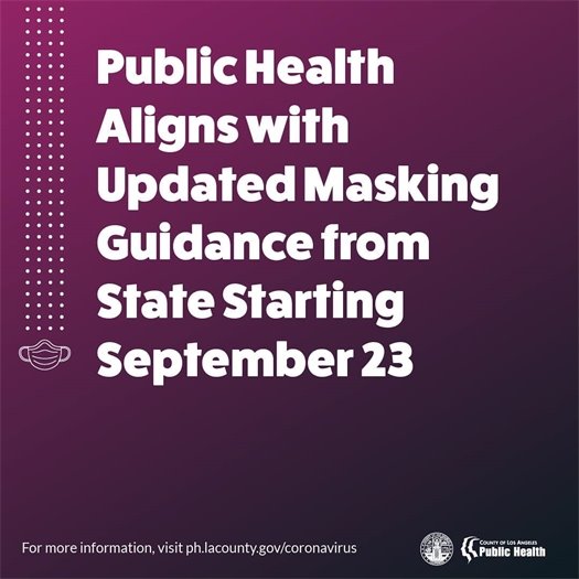 Public health update graphic