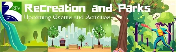 Recreation and Parks Upcoming Events 