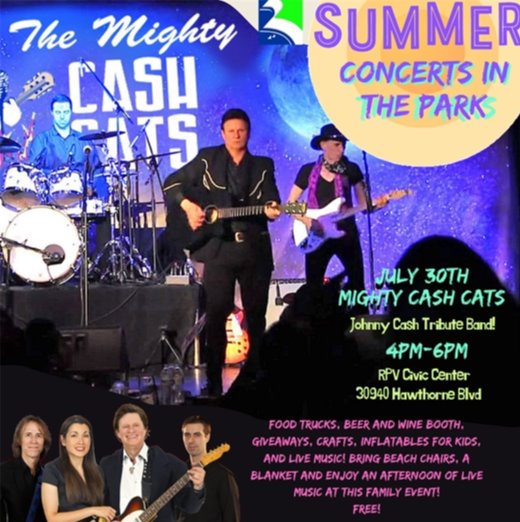 concert in the park mighty cash cats 
