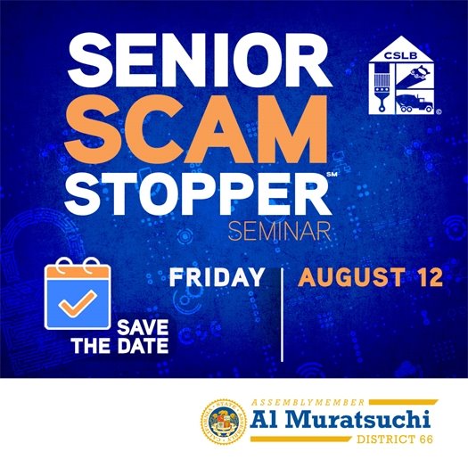 Senior Scam Stopper graphic