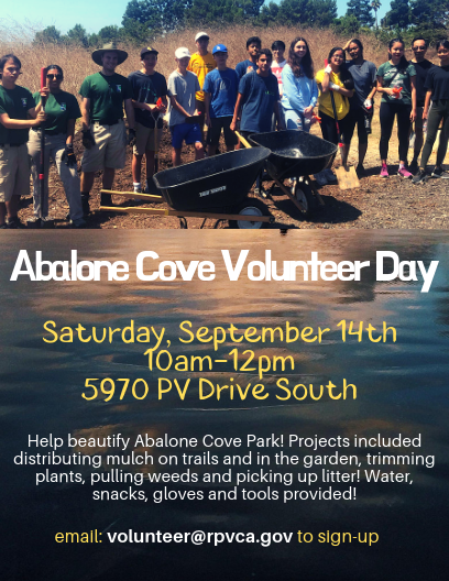 Abalone Cove Volunteer Day 9.14.19