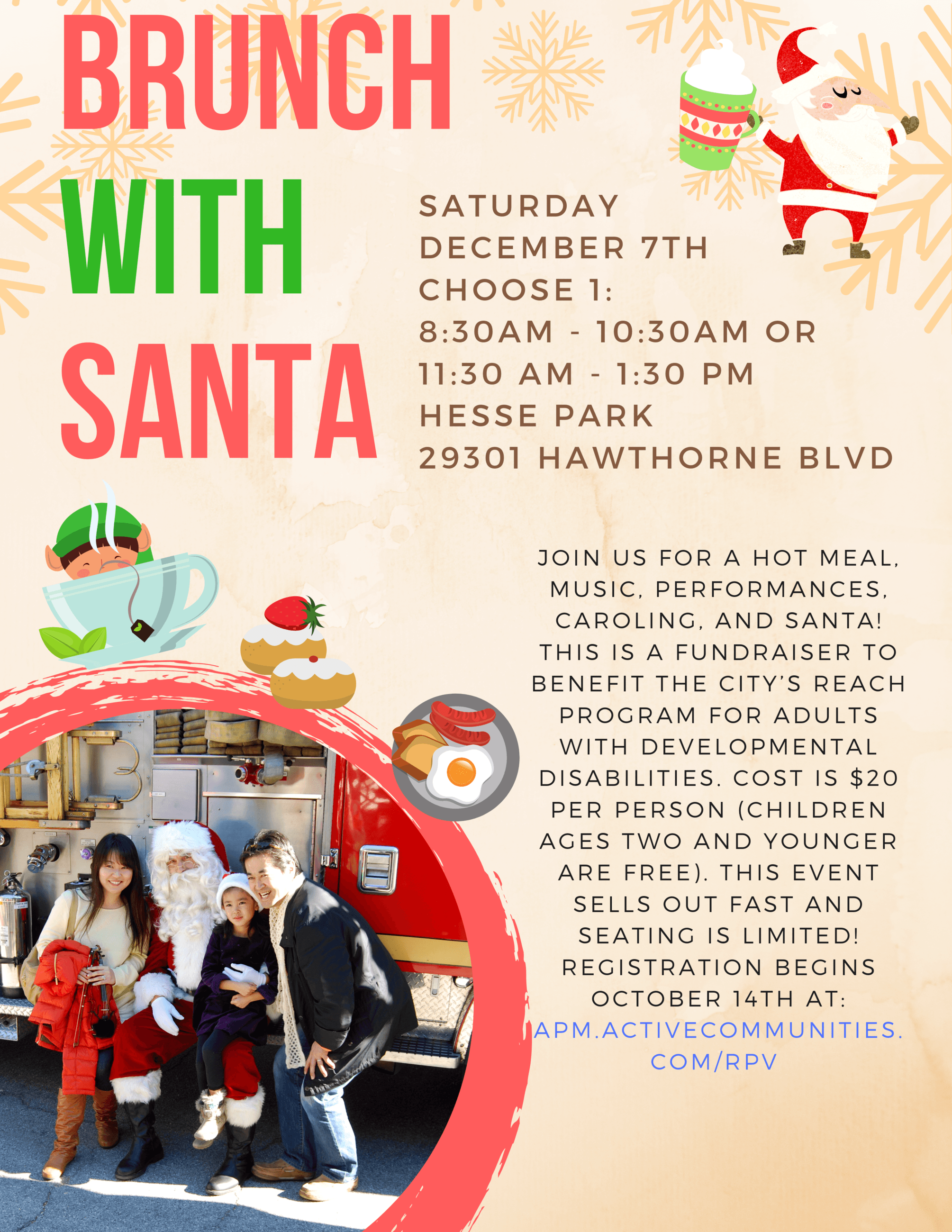 brunch with santa 2019