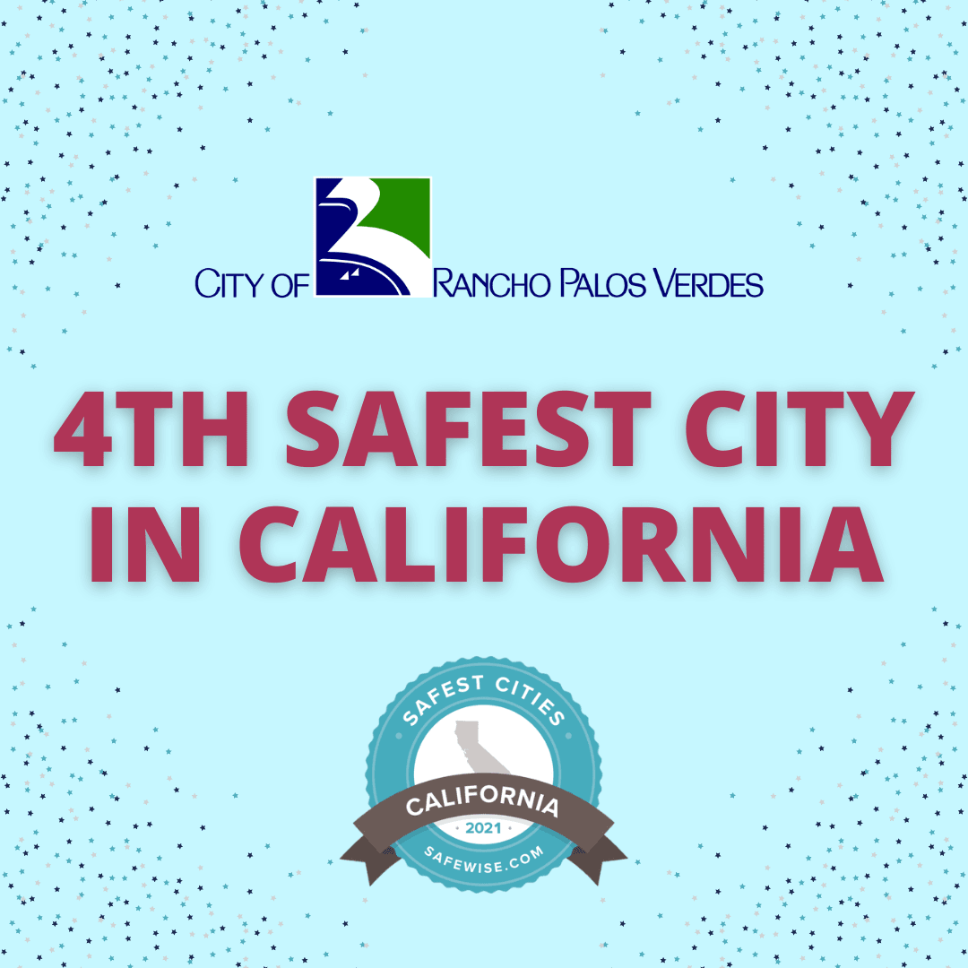RPV is Fourth Safest City in CA
