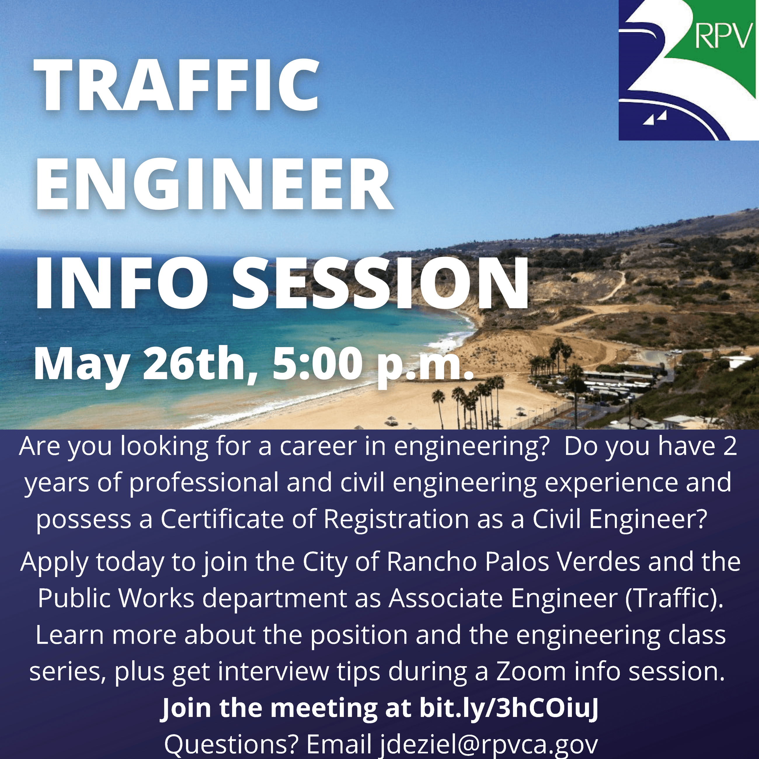 Traffic Enginner Info Session