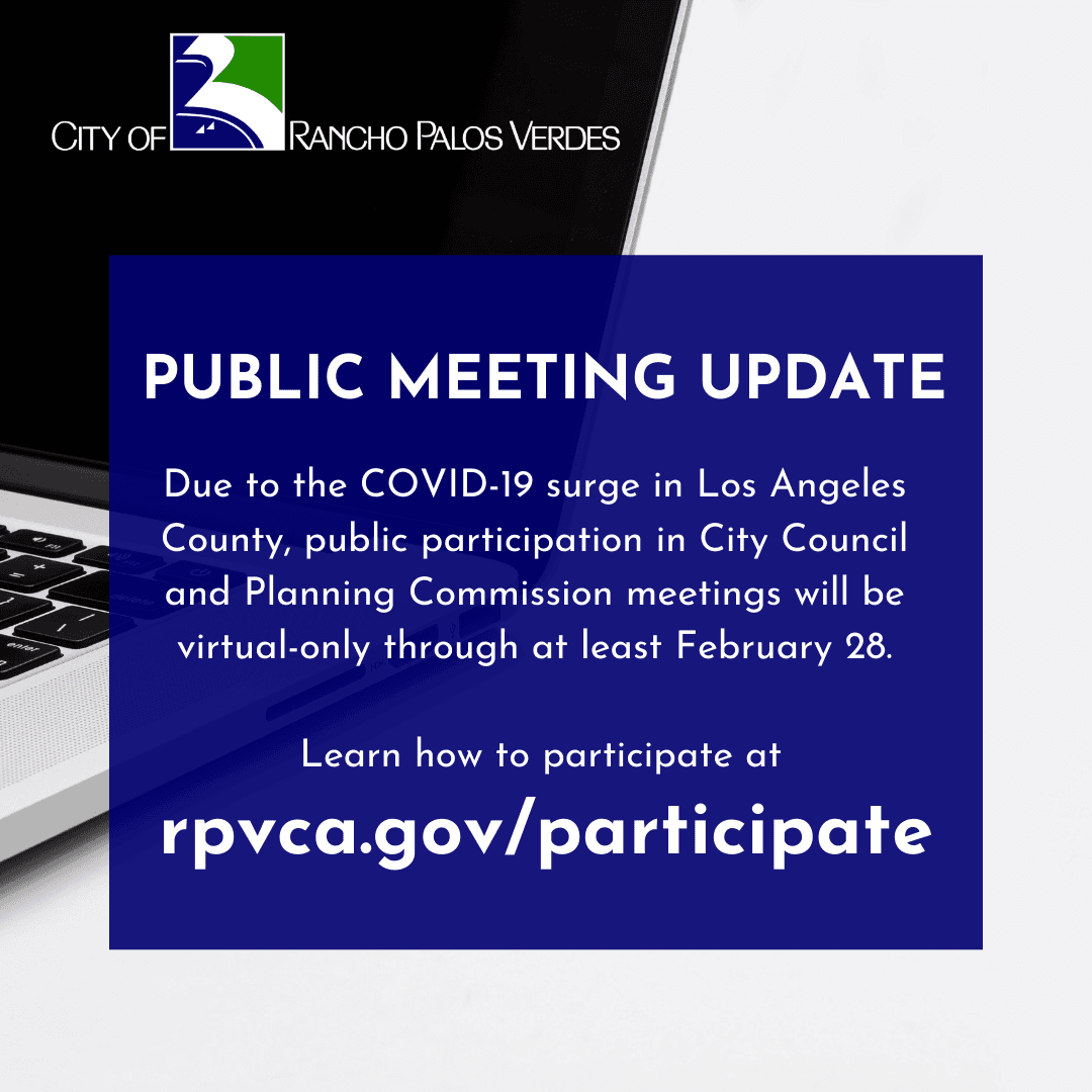 Public Meeting Update