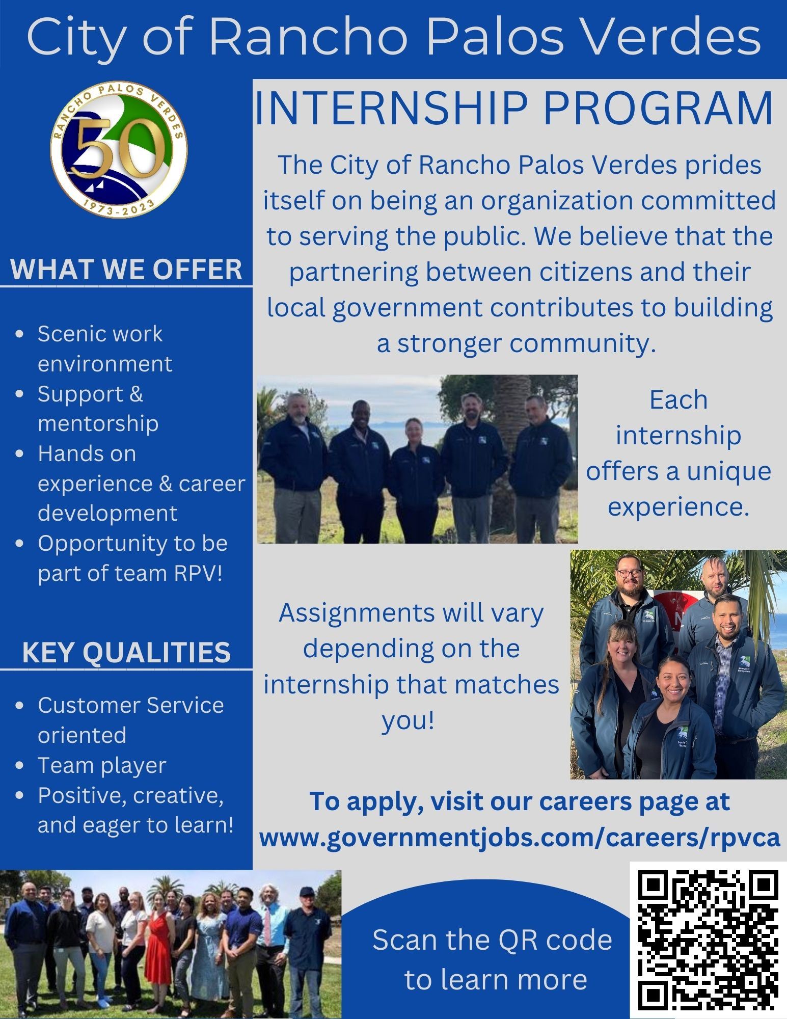 Internship Program graphic