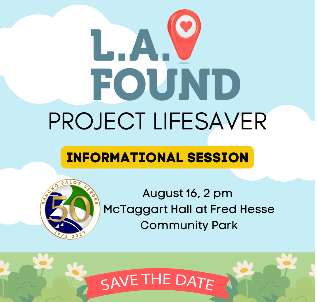Project Lifesaver Info Session August 16 at 2 pm, Hesse Park