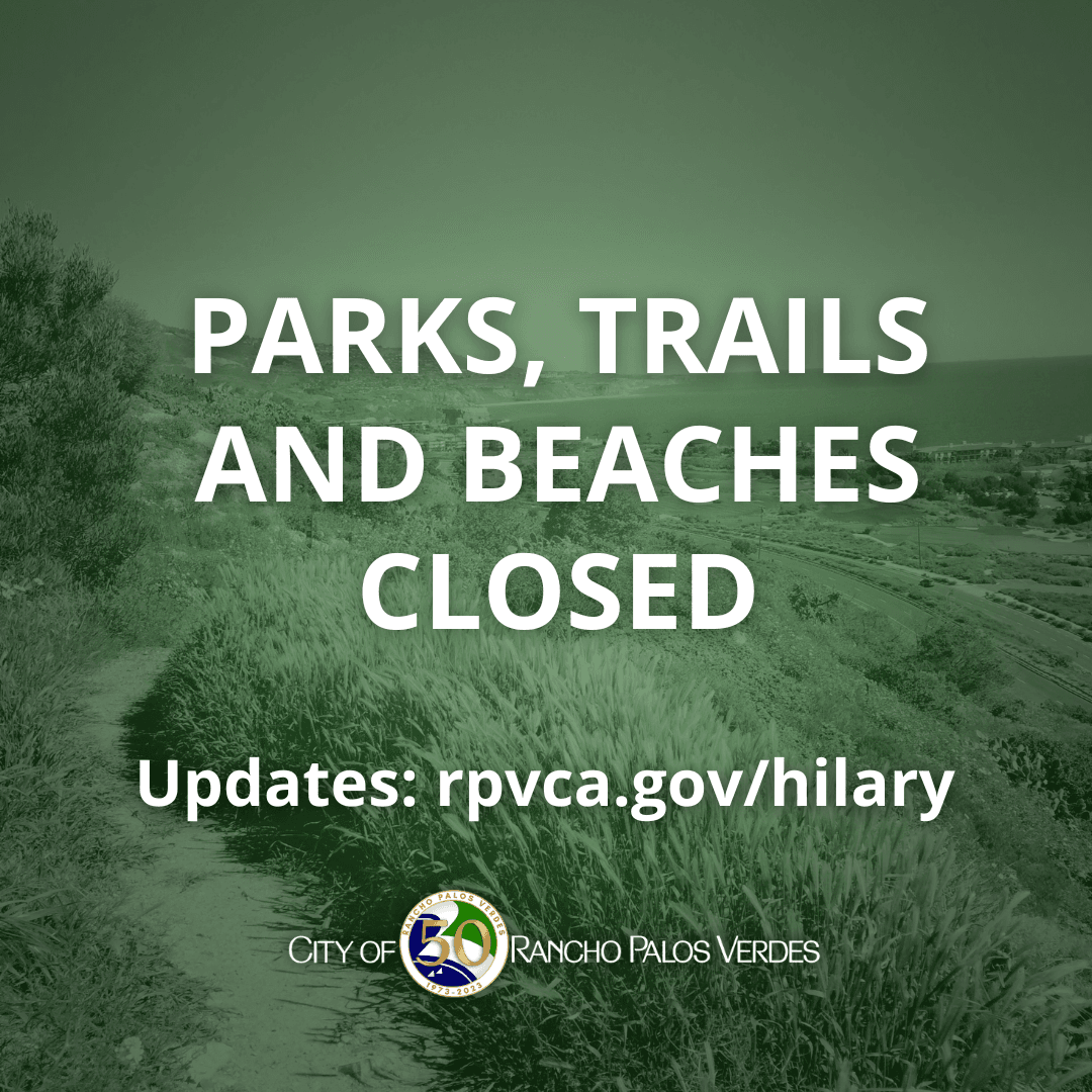 Parks, Trails and Beaches Closed