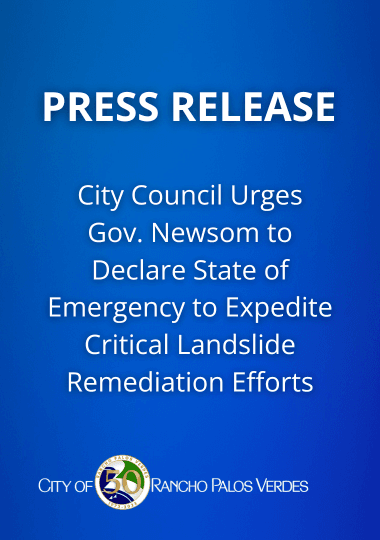 Press Release City Council Urges Gov. Newsom to Declare State of Emergency to Expedite Critical Land