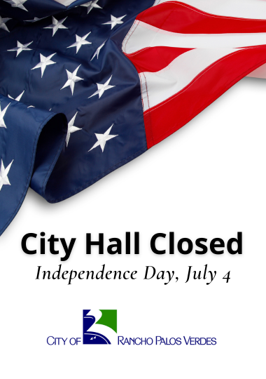 City Hall Closed, Independence Day, July 4