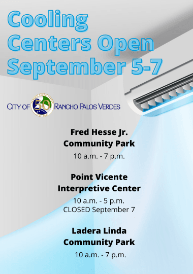 Cooling Centers Open September 5-7