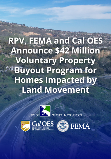 RPV, FEMA and Cal OES Announce $42 Million Voluntary Property Buyout Program for Impacted Homes